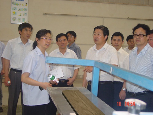 南京市政府領(lǐng)導(dǎo)蒞臨聚鋒參觀指導(dǎo)工作