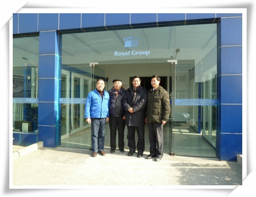 中國塑料加工工業協會常務副會長曹儉參觀考察南京聚鋒新材料有限公司