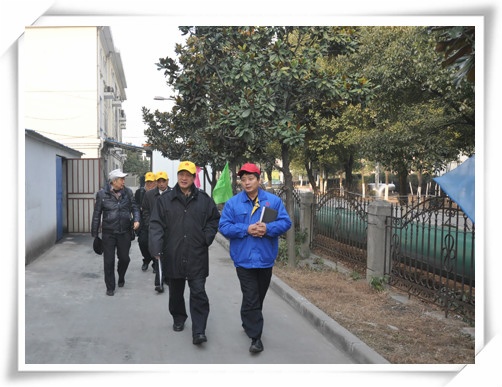 中國塑料加工工業協會常務副會長曹儉參觀考察南京聚鋒新材料有限公司